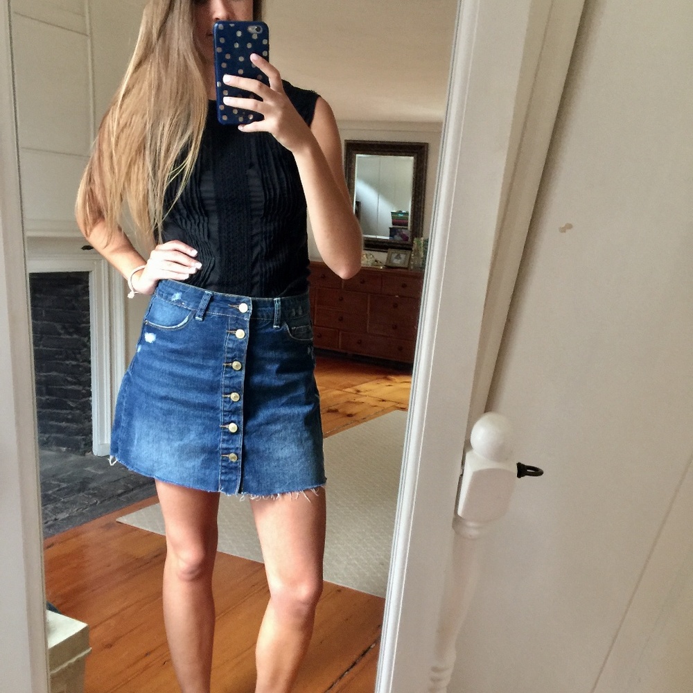 J. Crew Cotton Black Shell Sleeveless Top - Picture 1 of 5